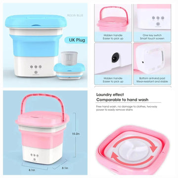 Portable Mini Folding Washing Machine,